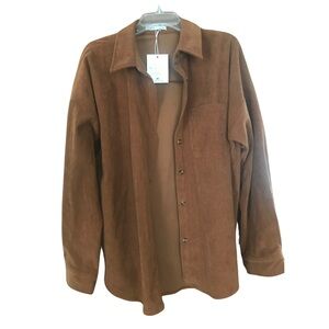 Women’s Brown Corduroy Jacket